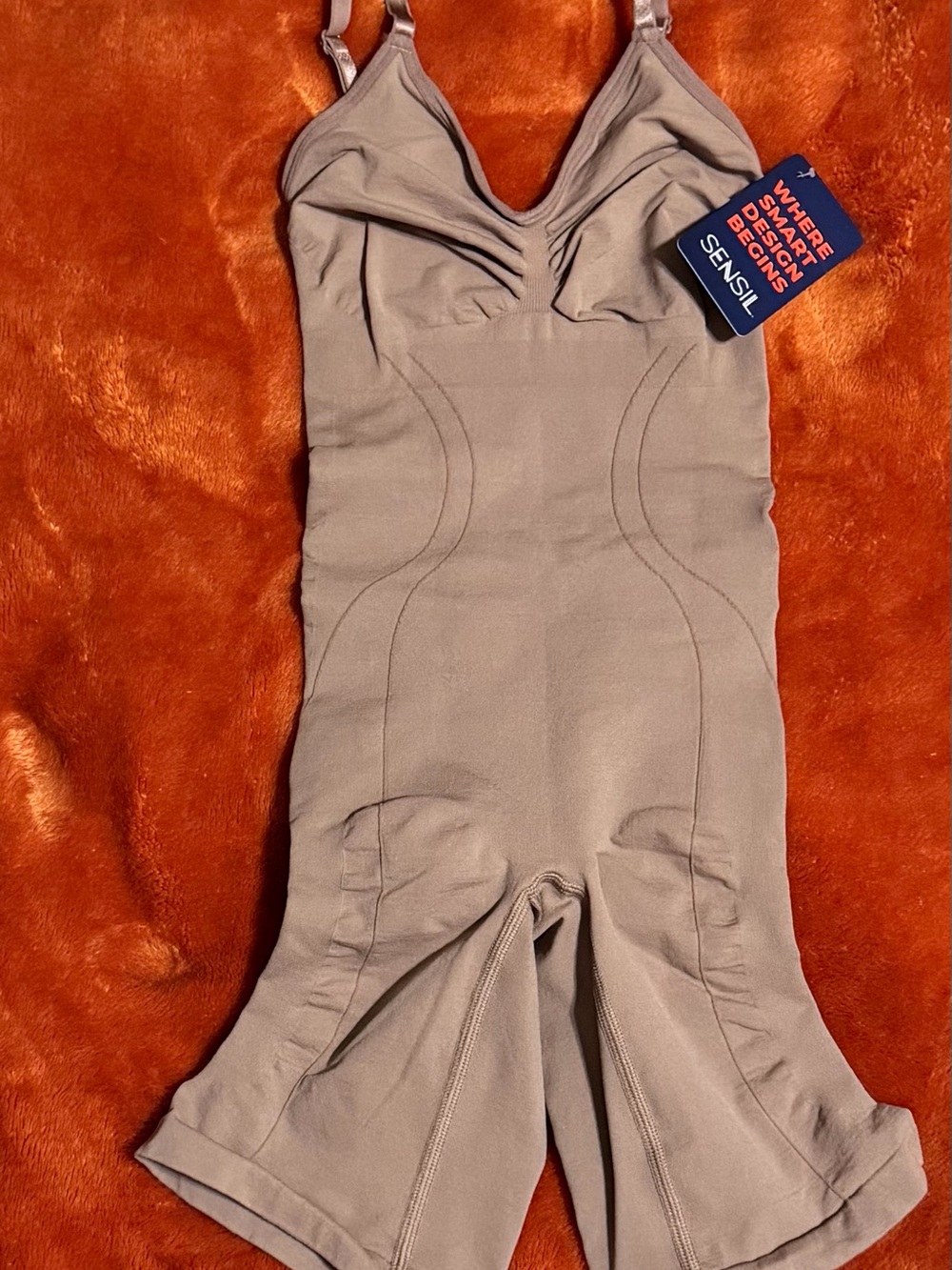 Sculpting Shapewear Bodysuit in Taupe